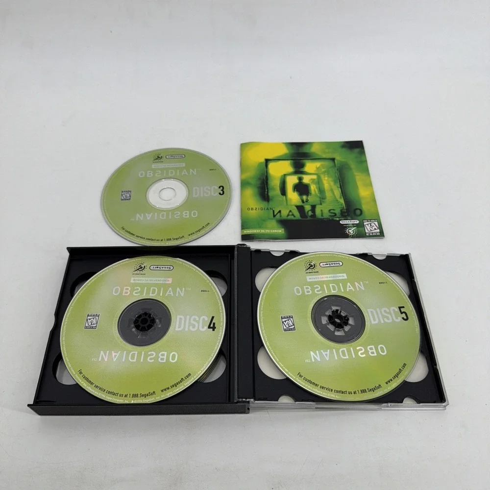 Obsidian (PC, 1997) Big Box